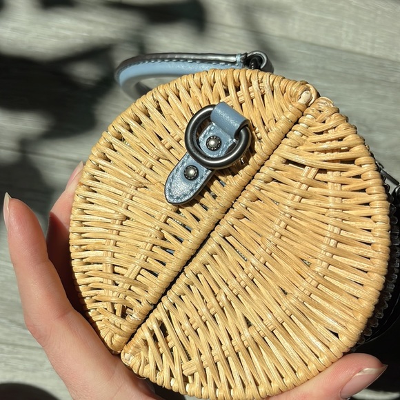 Coach Wicker Barrel Bag - Picture 6 of 16